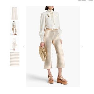 Zimmermann  High Tide Belted Pants size 0 1
